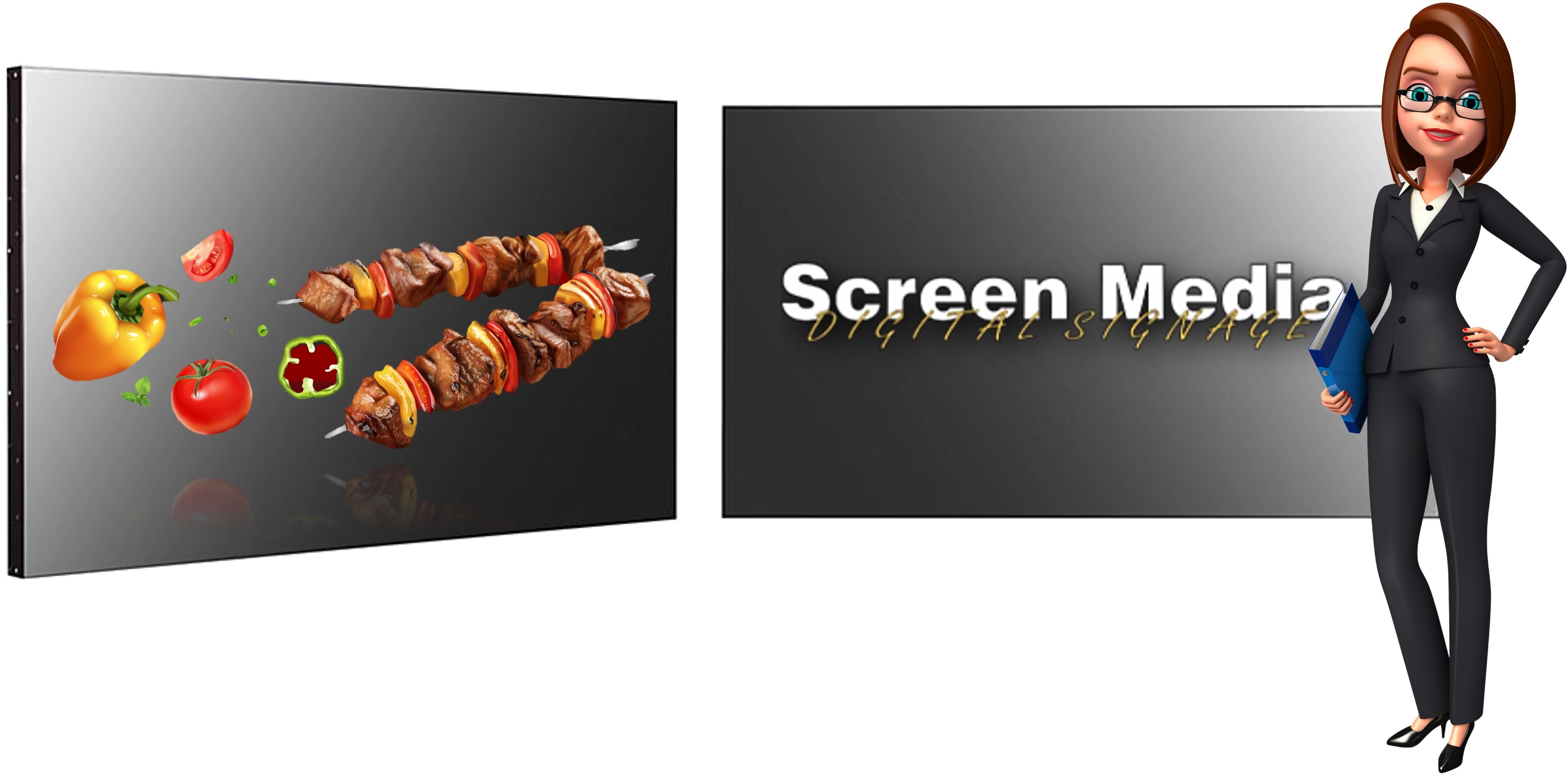 QSR & Retail Digital Signage Solutions Screen Media 